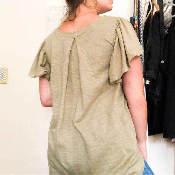 Green blouse - Picture 3 of 3